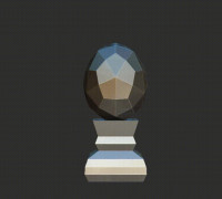 Crystal Egg 3D model