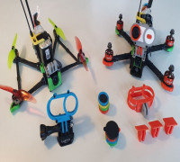 Caddx peanut – Modular Mounting and Protection solution 3D model