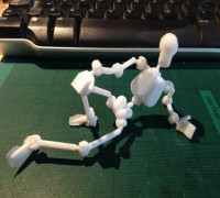 anatomically correct poseable action figure for drawing 3D model