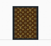 Louis Vuitton painting 3D model