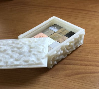 LOW POLY BOX WITH SLIDING COVER 3D model