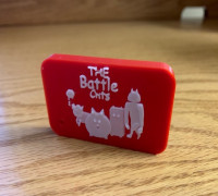 Battle Cats Key Chain 3D model