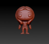 FUNKO POP BOY 3D model