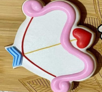 Cookie cutter Arpa Cupido 3D model