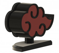 Naruto Akatsuki LED Lamp 3D model