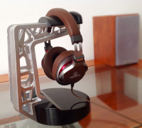 Headphone Stand 3D model