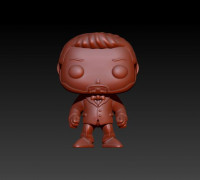 FUNKO POP BOY 3D model