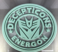 Drinkcoaster: Transformers 3D model