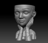 head planter 3D model