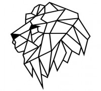 Geometric animals 3D model