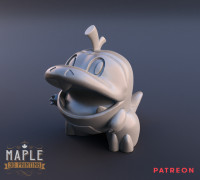 Fuecoco 3D model