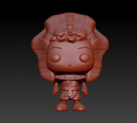 FUNKO POP BOY 3D model