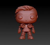 FUNKO POP BOY 3D model