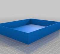 Rectangular Tray 3D model