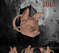 Mafia Pig 3D model