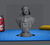 Darth Vader Bust 3D model