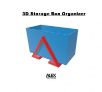 3D Storage Box Organizer 3D model