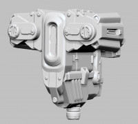 Sci Fi Gun 3D model