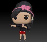 Funco Amy Winehouse 3D model