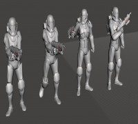 Star wars: Legion Clone Commando 3D model