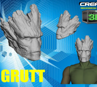 GRUTT HEAD 3D model