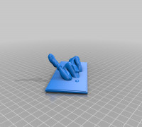 Deadpool in Carbonite 3D model
