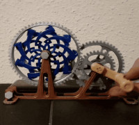 Kinetic sculpture 3D model