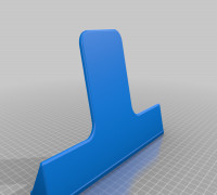 A5 Poster Stand 3D model
