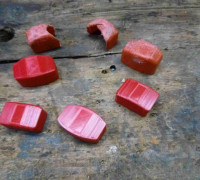 End caps for stepladder 3D model