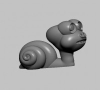 SNAIL,SNAIL STL, OBJ 3D model