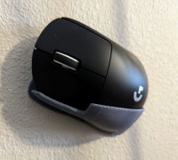 G Pro Wireless Mouse Wall Holder 3D model