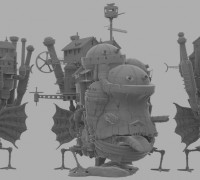 Howl's Moving Castle 3D model