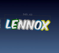 Lennox LED 3D model