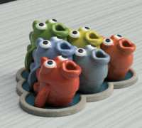 Fish Pen Holder 3D model