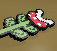 pirate plant 3D model