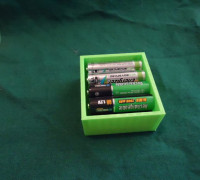 Battery Box AA 4x2 3D model