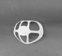 Facemask inner bracket 3D model