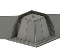 Geometric pot mold 3D model