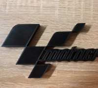 Moto GP logo 3D model