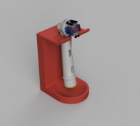OralB head hanger 3D model