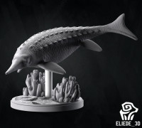 Ichthyosaurus 3D model