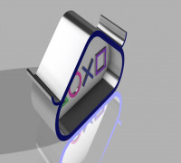 Dual support Playsation 3D model