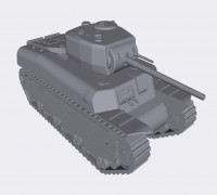 M6 heavy tank  3D model