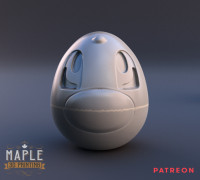 Pokemon Easter Egg - Dratini 3D model