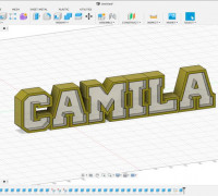Camila Nameled 3D model