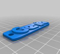 llavero genie 3D model