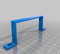 Caldigit TS3 Plus Power Supply Mounting Bracket 3D model