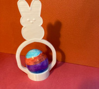 Easter Peep Egg Holder 3D model