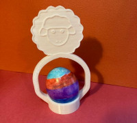 Easter Lamb Egg Holder 3D model