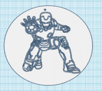iron man 3D model